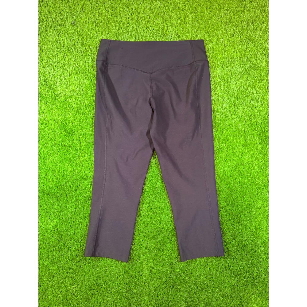 Nike Dri-FIT Legend Women Black Cropped Leggings Size M Yoga Gym Pants